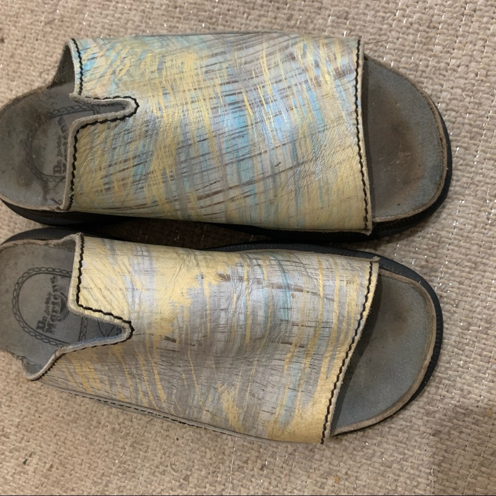 dr. martens | platform slide sandals sz 9 - Picture 6 of 14